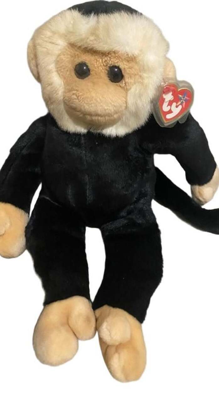 Ty Beanie Baby Mooch The Spider Monkey Plush  12”